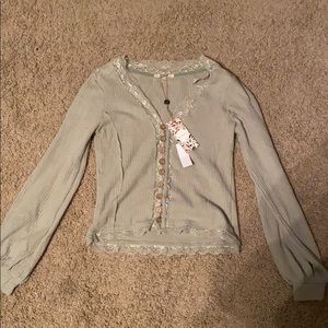 Long sleeve blouse
